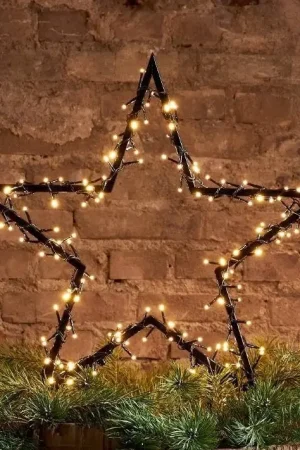 Eglo 411355 - LED Kerstdecoratie voor buiten SPIKY 140xLED/0,066W/31V/230V 73x60 cm IP44 Merkproduct