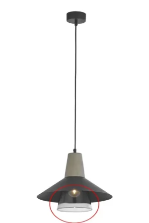 Jupiter - Reserve glas voor kroonluchter BONDY E27 diameter 14,5 cm beige Nu Kopen