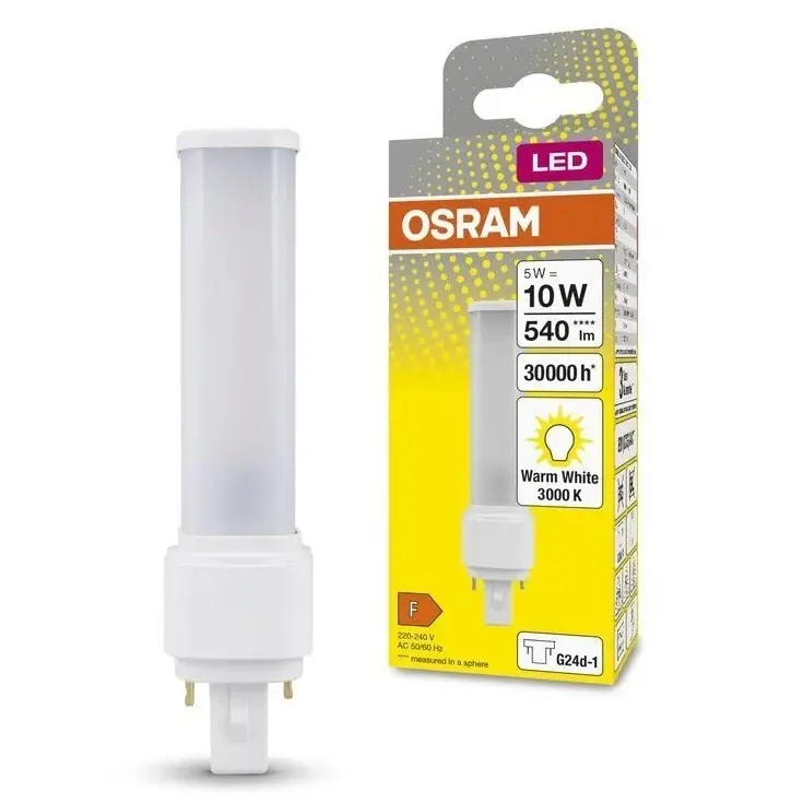 Must-Have LED Lamp G24d-1/5W/230V 3000K - Osram