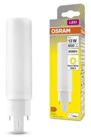 Beste Prijs LED Lamp G24q-1/6W/230V 3000K - Osram