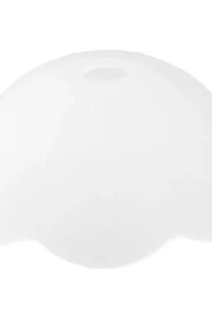 Shop Nu Reserve glas voor kroonluchter E27 diameter 18,4 cm wit