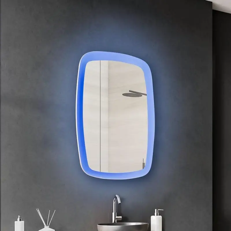 Beperkte Voorraad Eglo 99588 - LED RGBW dimbare badkamerspiegel met geïntegreerde randverlichting 20W/230V IP44