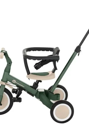 PETITE&MARS - Driewieler voor kinderen 5in1 TURBO Misty Green Koop Online