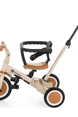 Alleen Vandaag PETITE&MARS - Driewieler voor kinderen 5in1 TURBO Desert Sand