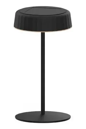 Laatste Versie LED-dimbare zonne-oplaadbare tafellamp VIVIEN LED/3W/5V 2700K 1600 mAh IP54 zwart