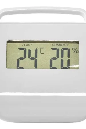 Binnenthermometer met vochtigheidsmeter 1xLR54 Beperkt Aanbod