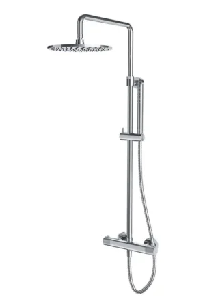 OMNIRES CT8044CR - Douche set met thermostatische kraan CONTOUR glanzend chroom Op = Op