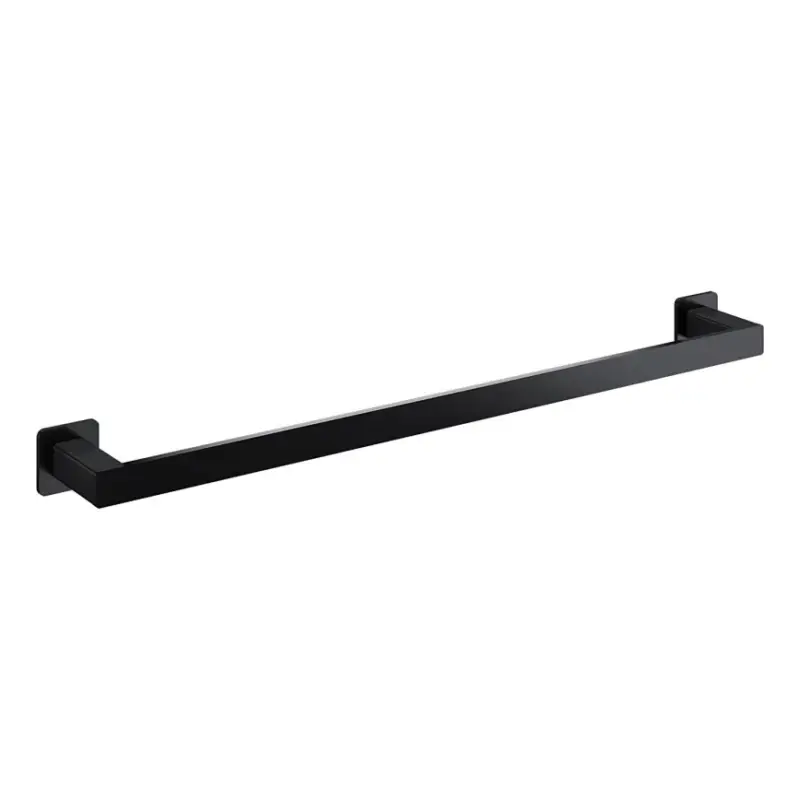 OMNIRES NL80216BL - Handdoekhouder voor aan de muur NELSON 62 cm mat zwart Bestseller