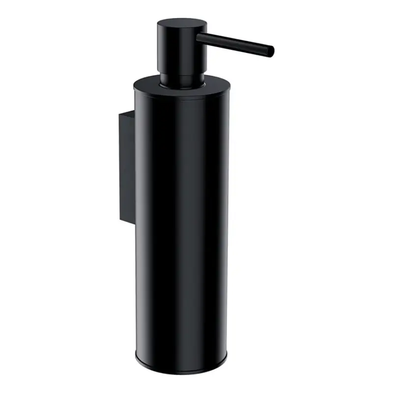 Hoge Kwaliteit OMNIRES MP60721BL - Zeepdispenser voor aan de muur MODERN PROJECT 150 ml mat zwart