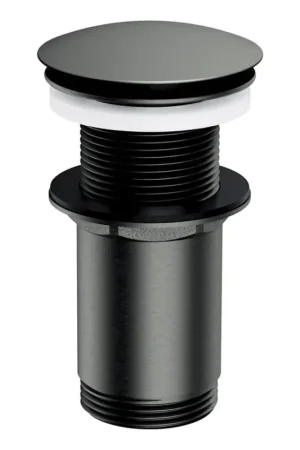 OMNIRES A716GR - Click-Clack wastafelafvoer pr. 6,6 cm geborsteld grafiet Beperkte Voorraad