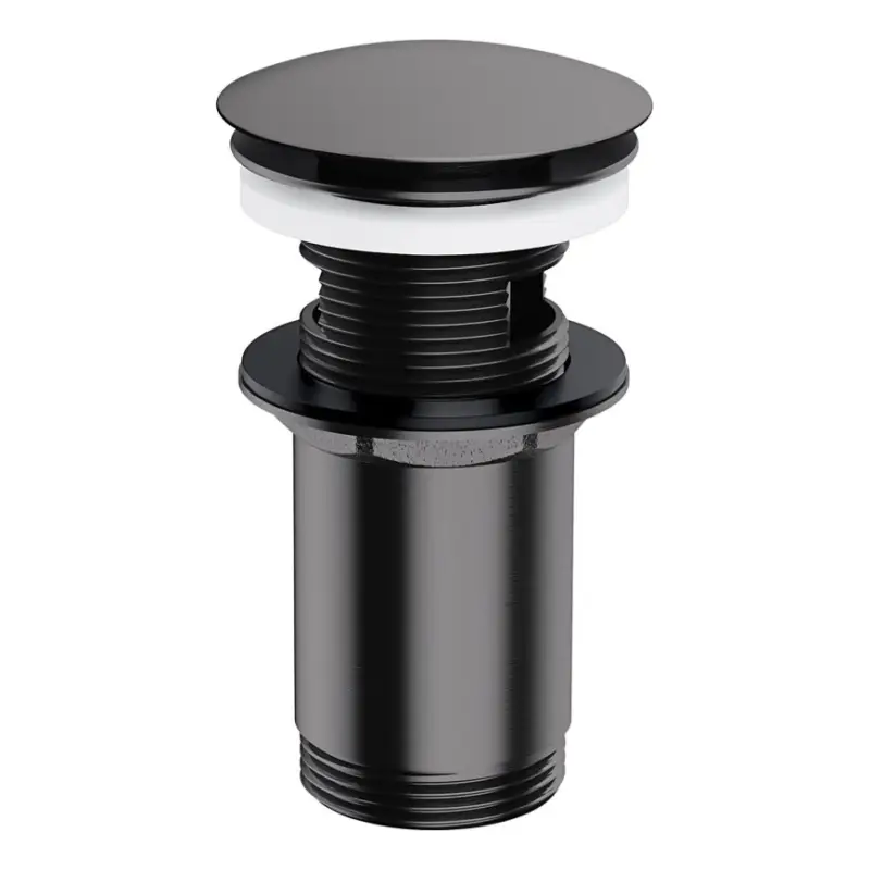 OMNIRES A706AT - Click-Clack wastafelafvoer pr. 6,6 cm geborsteld antraciet Koopje