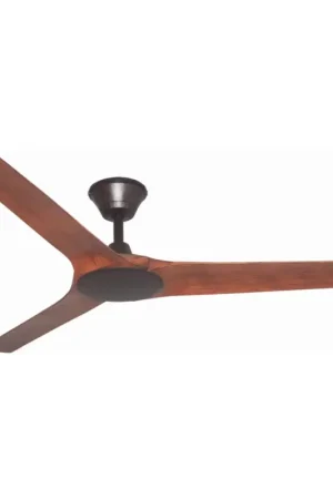 Lucci Air 21321749 - Plafondventilator ABYSS diameter 142 cm IP66 bruin + afstandsbediening Fabrieksprijs