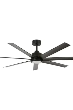 Weekendaanbieding Lucci Air 21318349 - LED dimbare plafondventilator ATLANTA 1xGX53/12W/230V diameter 142 cm zwart + afstandsbediening