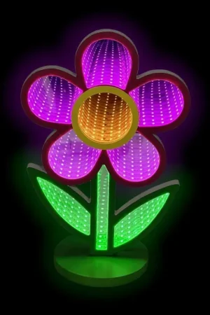 2Kids Toys - LED-neon tafeldecoratie LED/5W/USB bloem Korting