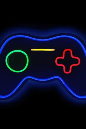 2Kids Toys - LED-neon wanddecoratie LED/5W/USB gamepad Must-Have