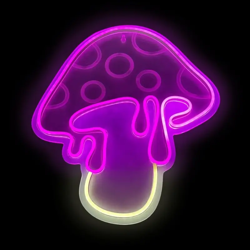 Snelle Levering 2Kids Toys - LED-neon muurdecoratie LED/5W/USB paddenstoel