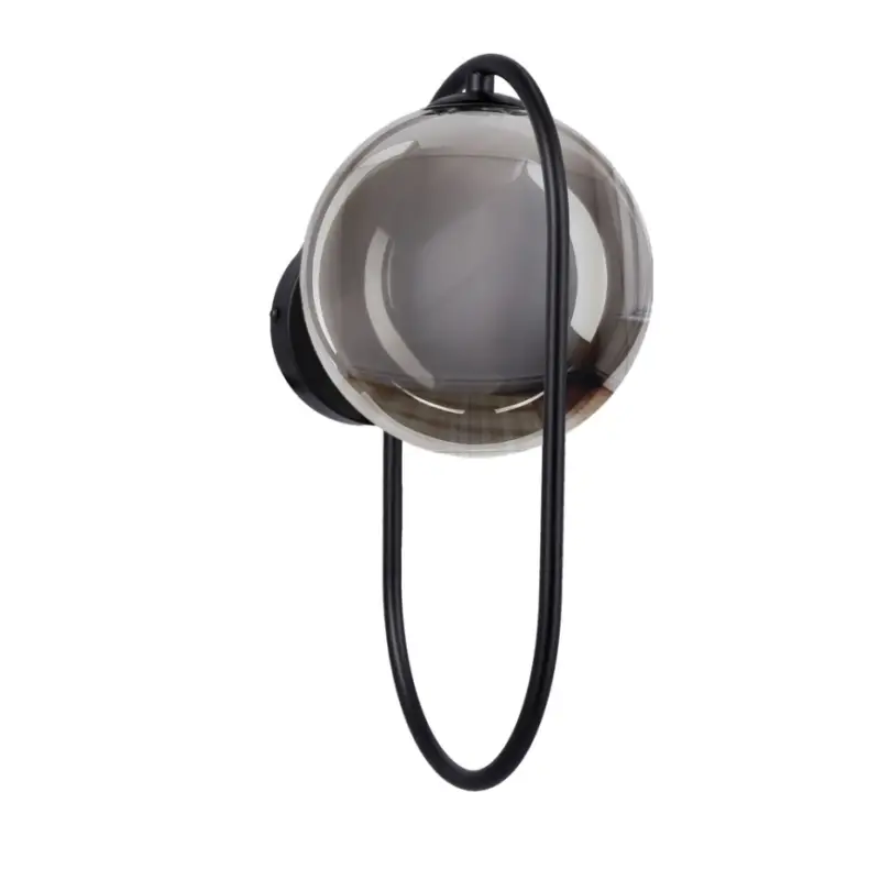 Wandlamp CORDEL 1xG9/28W/230V zwart/gerookt zwart Finale Uitverkoop