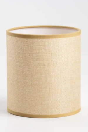 Weekendaanbieding Brilagi - Universele lampenkap NUBILA E27 15,5x14 cm lichtbruin
