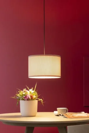 Brilliant - Hanglamp aan een koord TONY 1xE27/20W/230V diameter 35 cm bruin Hete Deal
