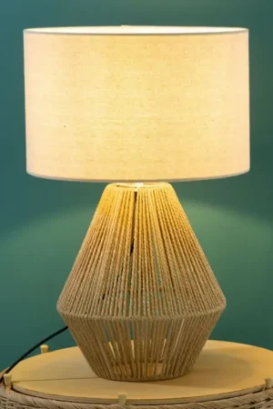 Favoriet Brilliant - Tafellamp LARAINE 1xE27/42W/230V beige