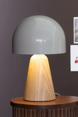 Dagaanbieding Brilliant - Tafellamp NALAM 1xE14/40W/230V beige/essehout