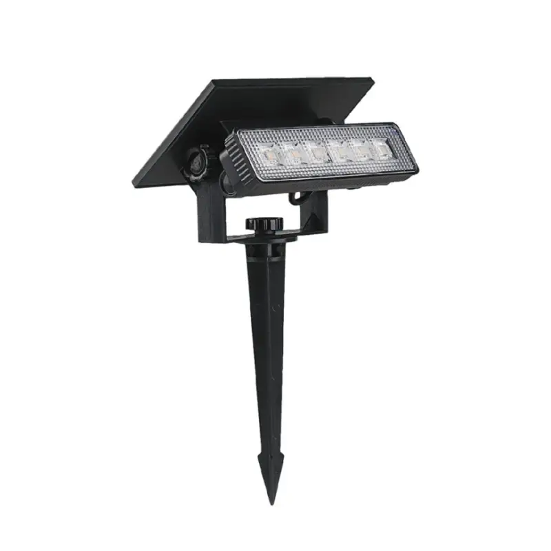 Laatste Versie LED Zonne-energie lamp 2-in-1 LED/0,9W/3,7V 3000K IP65 1200 mAh zwart