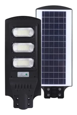 Voordeelprijs LED Dimbare zonne-straatlantaarn met bewegings- en schemersensor URBI LED/8W/3,2V 6500K IP54 10000 mAh + afstandsbediening