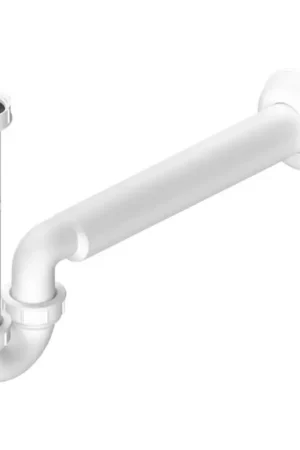 Veilige Betaling Bruckner - Wastafel/bidet sifon laag DN40 wit