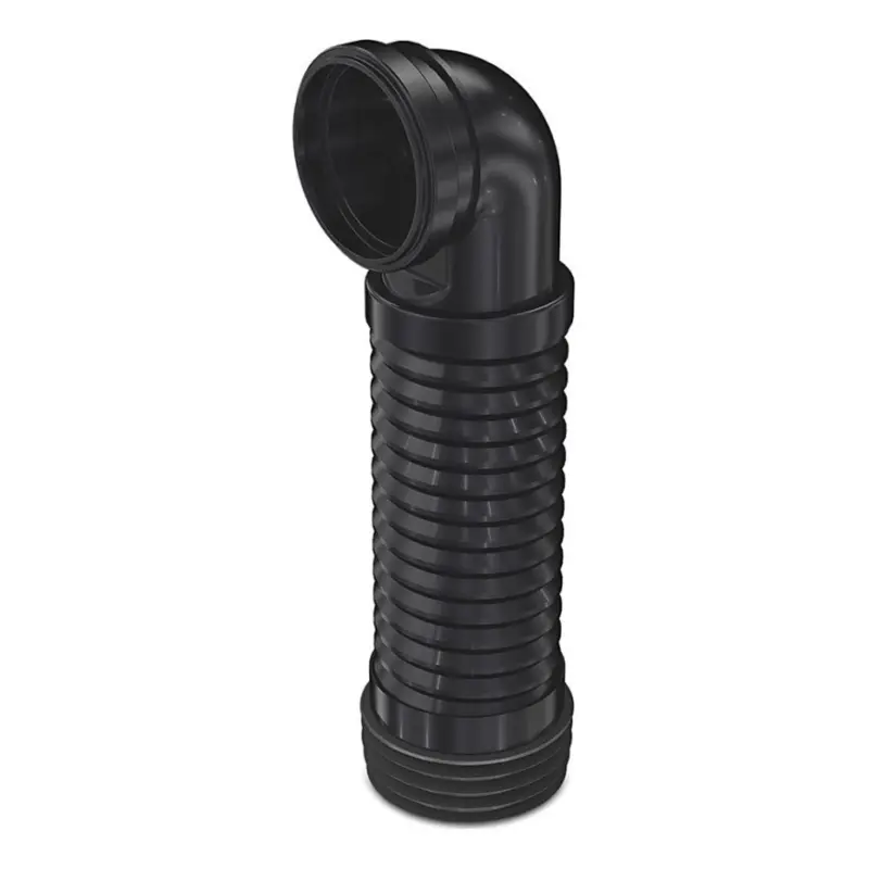 Op = Op Bruckner - Flexibele wandclosetaansluiting 90° 20,5-37 cm zwart