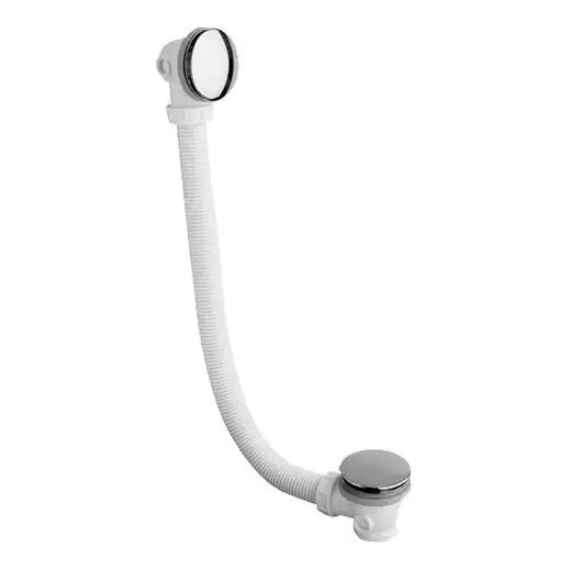 Bruckner - Badset CLICK-CLACK wit/glanzend chroom Exclusieve Aanbieding