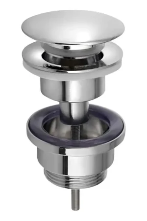 Bruckner - Afvoerputje zonder overloop CLICK-CLACK diameter 6,4 cm glanzend chroom Goedkoop