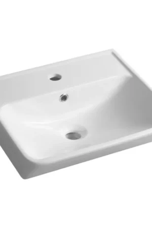 Betrouwbaar Bruckner - Inbouw wastafel NEON 50x41,5 cm keramiek/wit