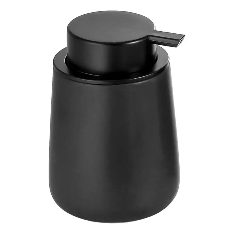 Aqualine - Zeepdispenser NERO 350 mm keramiek/zwart Korting