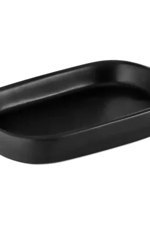 Beperkte Voorraad Aqualine - Zeepbakje NERO keramiek/zwart