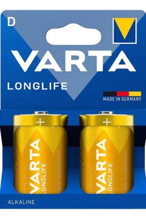 Varta 4120101422 - 2 st. Alkaline batterij LONGLIFE D 1,5V Betrouwbaar
