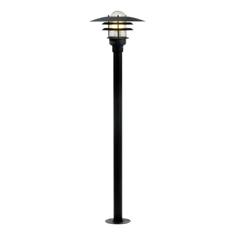 Nordlux - Buitenlamp LONSTRUP 1xE27/60W/230V IP44 zwart 116 cm Beperkt Aanbod