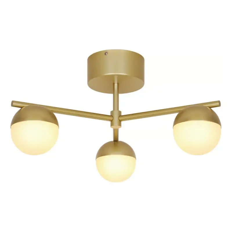 Beperkt Aanbod Nordlux - Bevestigde hanglamp CONTINA 3xG9/5W/230V messing