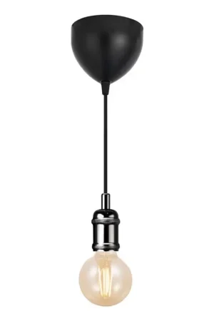 Nordlux - Stroomkabel AVRA 1xE27/60W/230V zwart Shop Nu