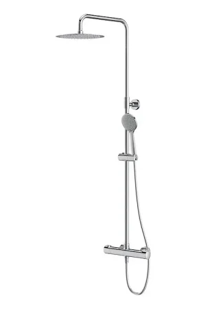 Tijdelijk Beschikbaar Cersanit S951-340 - Douche set met thermostatische kraan CITY glanzend chroom