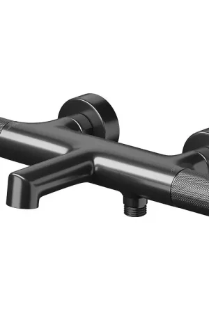 Op = Op Cersanit S951-569 - Thermostatische badkraan ZEN zwart