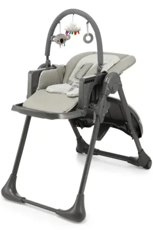 KINDERKRAFT - 2-in-1 kinderstoel TUMMIE, grijs Bestseller