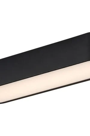 Alleen Vandaag Rabalux - LED Plafondlamp voor 1-fase railsysteem LED/6W/24V 3000K 11,5 cm zwart