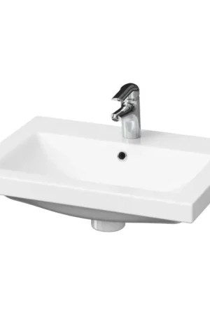 Koopje Cersanit K32-003-ECO - Wastafel voor opbouw/wandmontage COMO 45x60 cm keramiek/glanzend wit