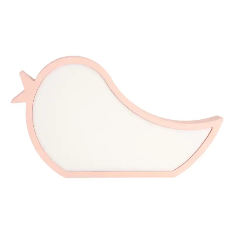 LED kinderbureaulamp BIRD LED/12W/230V roze Gecertificeerd