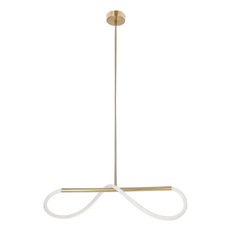 LED-kroonluchter aan kabel SUPREME LED/18W/230V 80 cm goudkleurig Express Levering