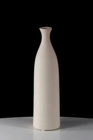 33 cm White Keramiek Vaas Korting
