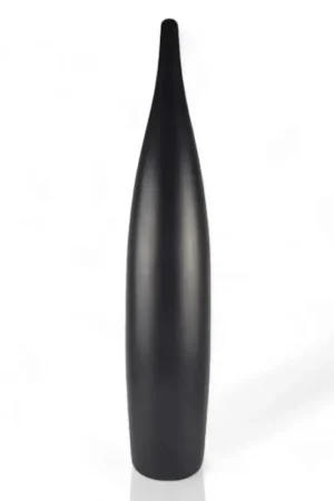 Nieuw Keramische vaas 70 cm mat zwart