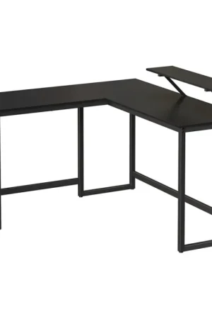 Hoekbureau SOLEA, zwart Korting