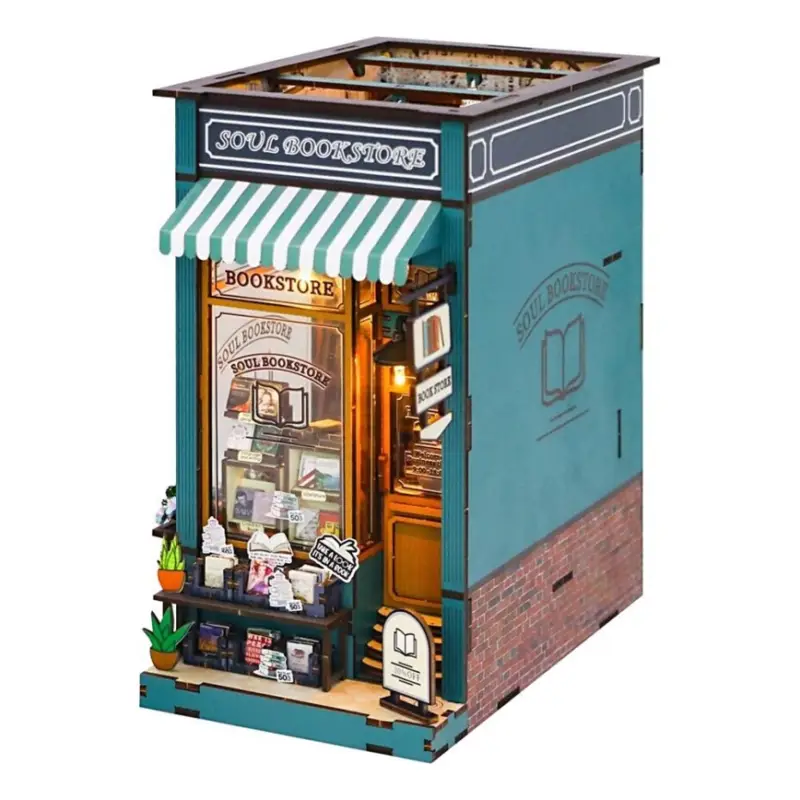 2Kids Toys - LED Boekenstop Soul boekwinkel 2xAAA Favoriet