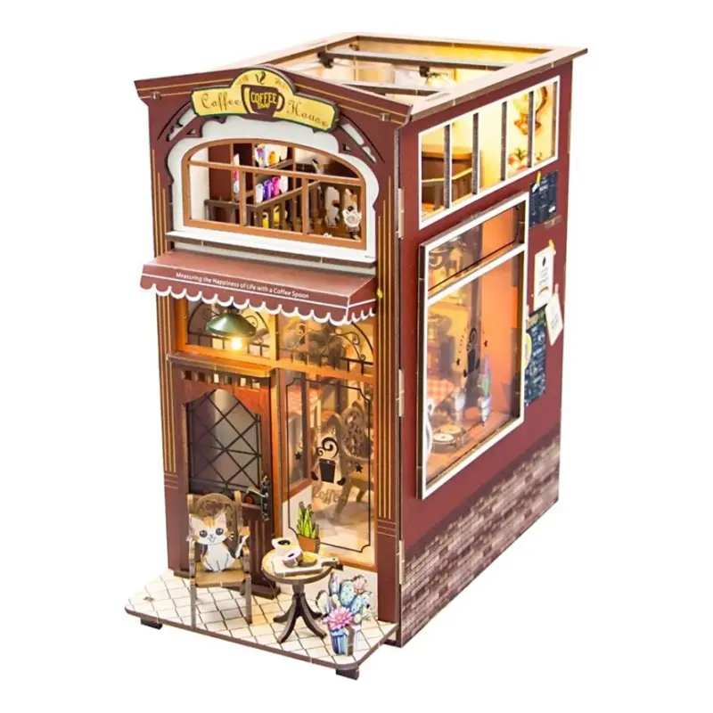2Kids Toys - LED Boekenstop Café 2xAAA Beste Prijs